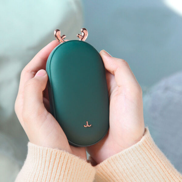 "2-in-1 Hand Warmer & Power Bank – Mini Space Number Display, Rechargeable Portable Heater" - Image 7