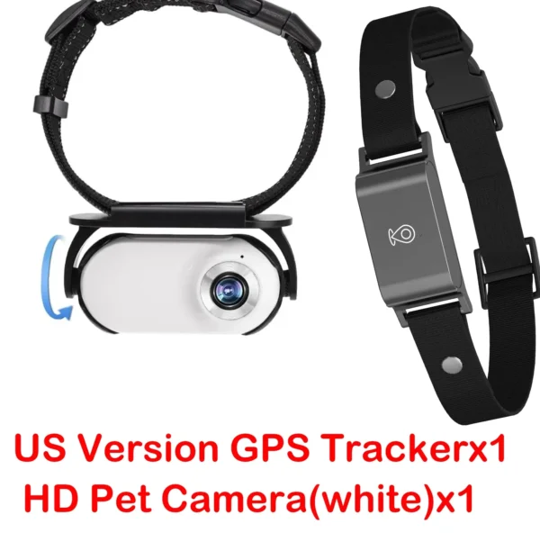 Waterproof 4G GPS Pet Tracker+Mini Body Camera for Dogs Cats Outdoor Adventures 2 in1 Smart Collar with Tracking Video Recording - Image 14
