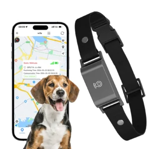 4G GPS Pet Tracker for Dogs Cats Waterproof GPS WIFI Location & Smart Activity Tracker Fashionable neck collar for iOS Android