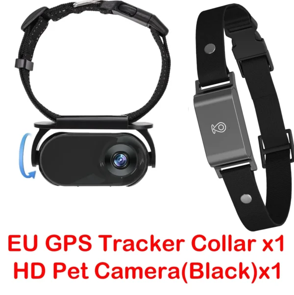 Waterproof 4G GPS Pet Tracker+Mini Body Camera for Dogs Cats Outdoor Adventures 2 in1 Smart Collar with Tracking Video Recording - Image 13