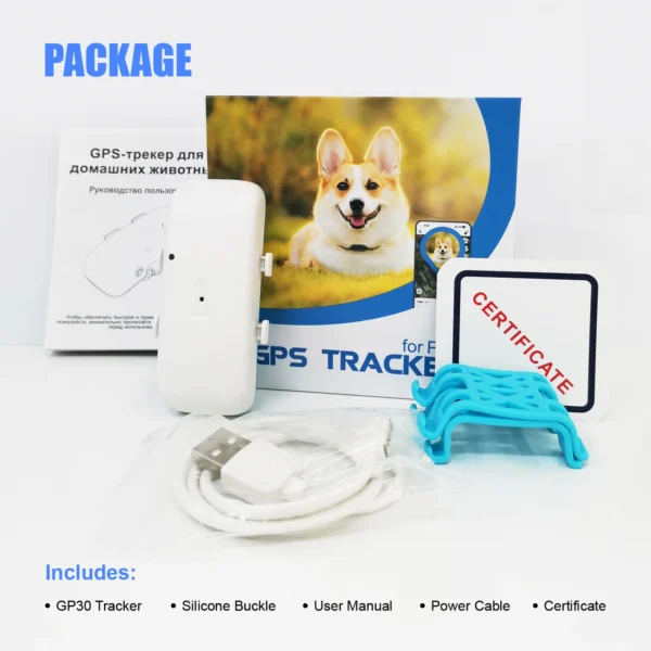 Global Pet Tracker 30 Seconds Positioning Waterproof with APP for Tracking Dogs and Cats Low Service Fee - Image 5