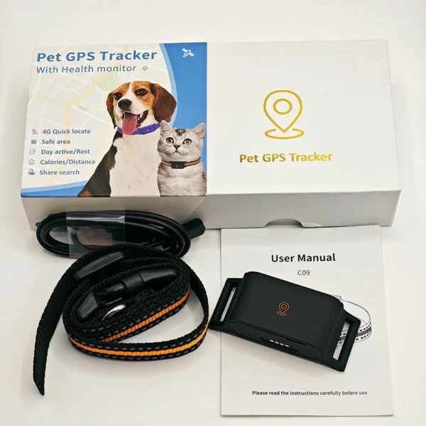 Waterproof 4G GPS Pet Tracker+Mini Body Camera for Dogs Cats Outdoor Adventures 2 in1 Smart Collar with Tracking Video Recording - Image 3