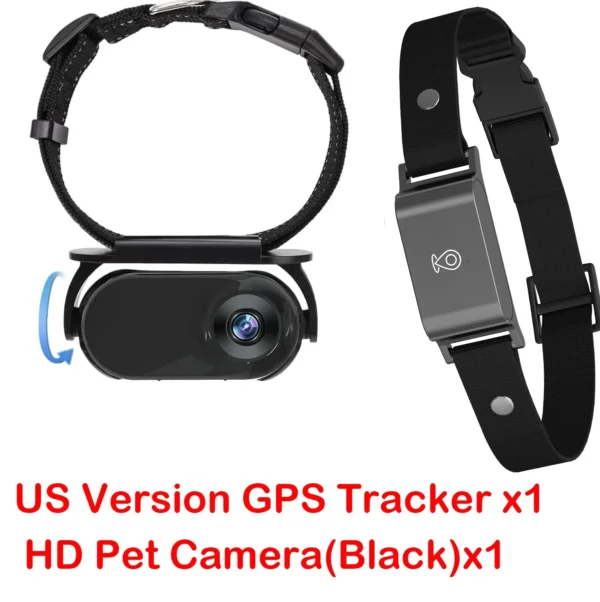 Waterproof 4G GPS Pet Tracker+Mini Body Camera for Dogs Cats Outdoor Adventures 2 in1 Smart Collar with Tracking Video Recording - Image 12