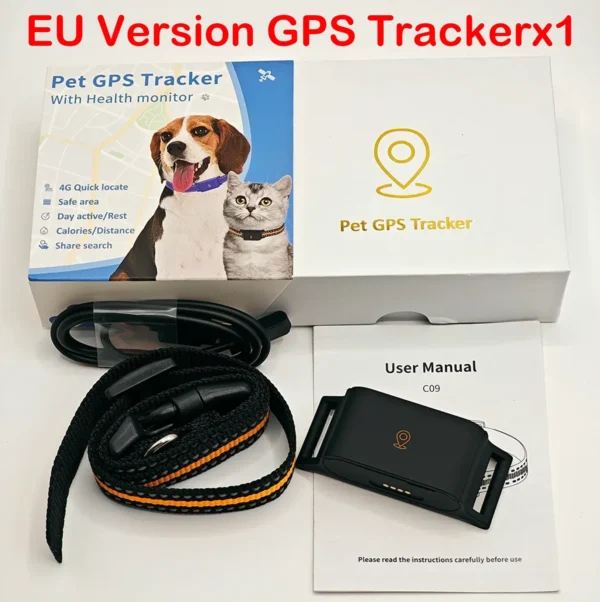 Waterproof 4G GPS Pet Tracker+Mini Body Camera for Dogs Cats Outdoor Adventures 2 in1 Smart Collar with Tracking Video Recording - Image 9