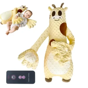 Sleeping Pet Doll with Remote Control in Palm, Electric Hand Pillow for Kids, Soothing Pet Toy for Toddlers