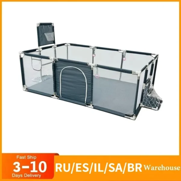 Children's playpens with pull rings, indoor playground