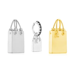 Exquisite Bag Design Pendants and Earrings