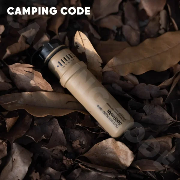 Camping Lamp Large Capacity Power Bank Integrated Portable Outdoor Camping Tent Retro Multi-Functional Long Battery Life Lighting - Image 3