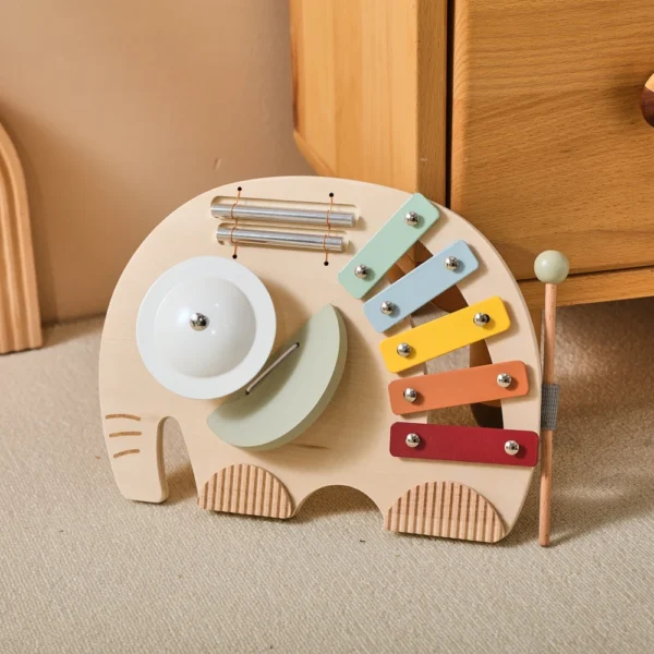 Orff Wooden Xylophone Drum Kit