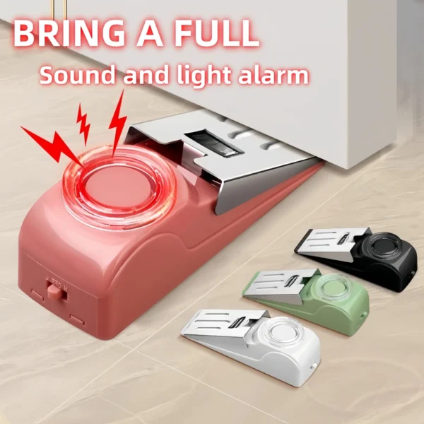 Portable Anti-theft Alarm Anti-wolf Anti-theft Household Door Crack and Door Plug Hotel and B&B Home Alarm for Girls LivingAlone - Image 2