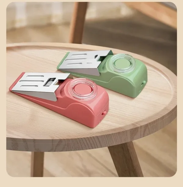 Portable Anti-theft Alarm Anti-wolf Anti-theft Household Door Crack and Door Plug Hotel and B&B Home Alarm for Girls LivingAlone - Image 3