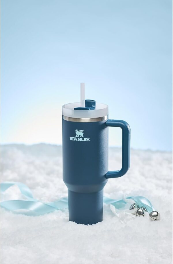 Stanley Quencher H2.0 Tumbler with Handle and Straw 40 oz 40 Ounces, Stargaze - Image 6