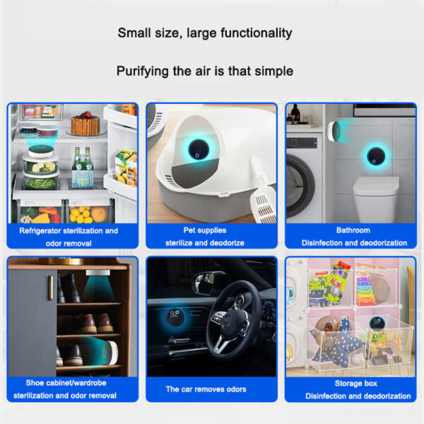 Portable deodorizing deodorizing sterilizing air purifier - Image 4