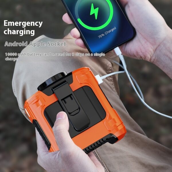 Outdoor High-temperature Service Wrist Hanging Fan Usb Rechargeable - Image 2